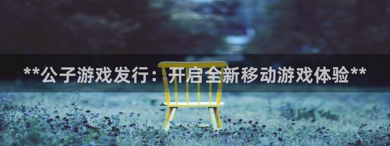 顺盈娱乐官网首页登录网址：**公子游戏发行：开启全新移动游戏体验**
